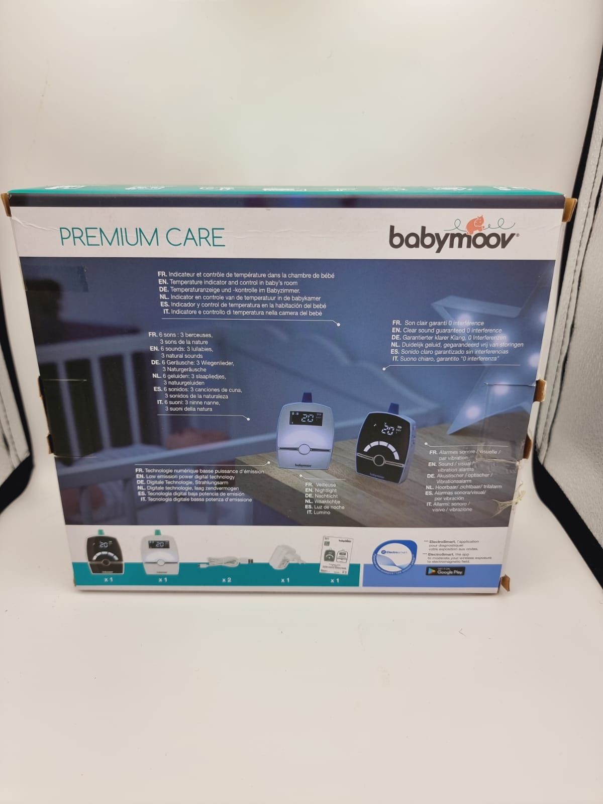 Niania elektroniczna Babymoov Premium Care 1400 m