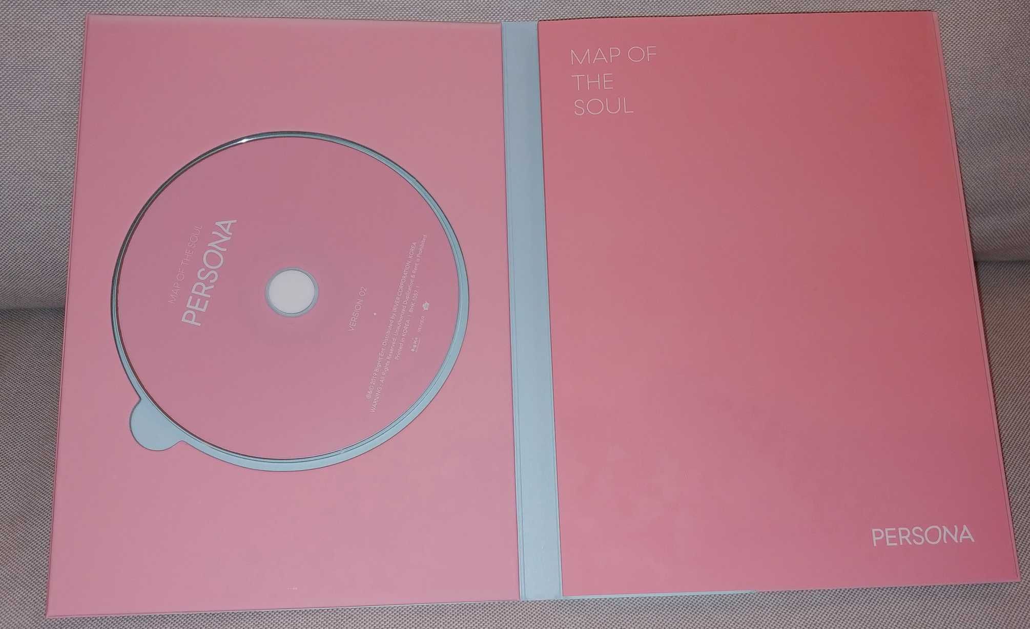 Album BTS Map Of The Soul: Persona v.02, CD + wszystkie dodatki