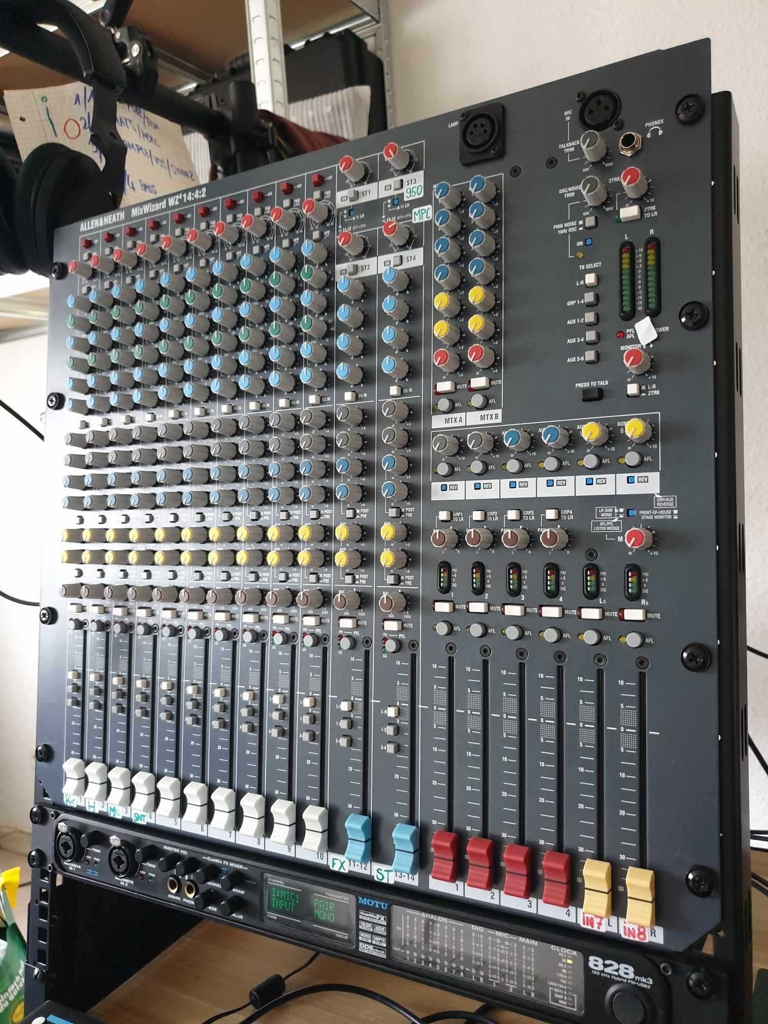 Allen Heath MixWizard WZ4 14:4:2 Studio/PA (incl. Rack 12HE)