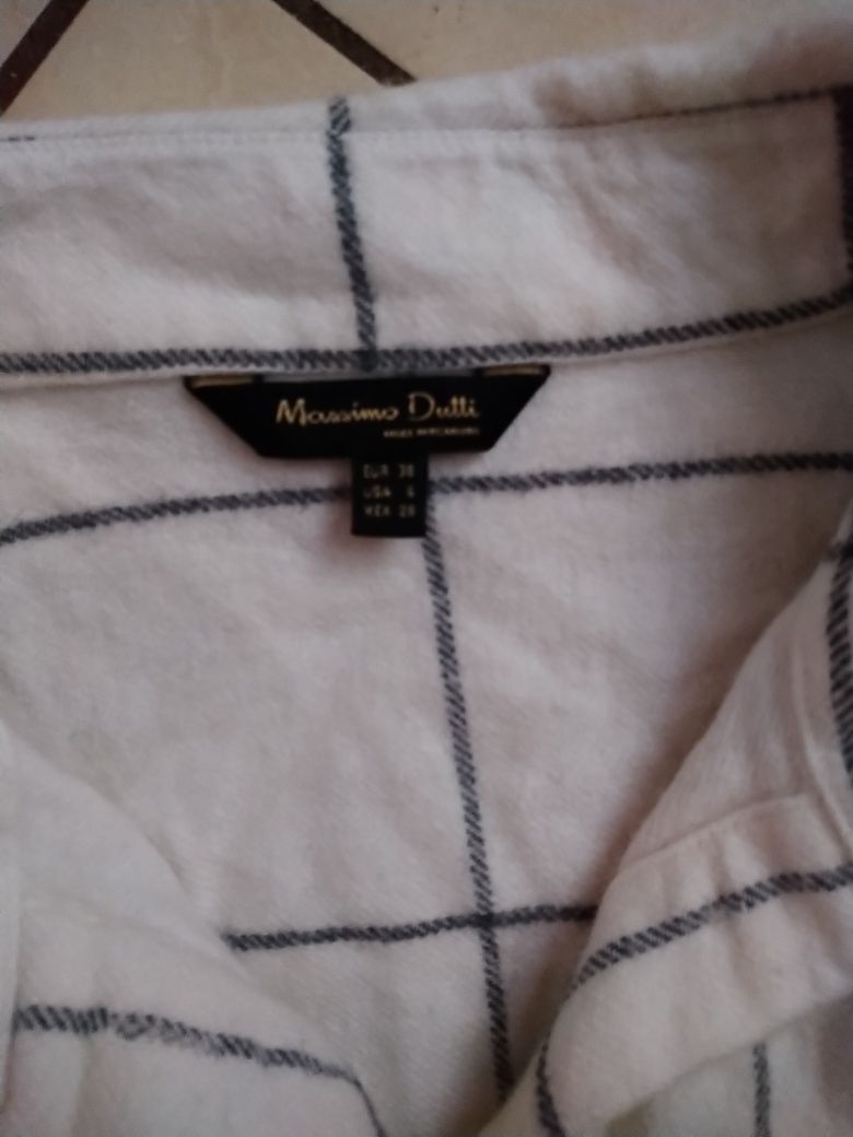 Koszula damska Massimo Dutti 36 z wełną