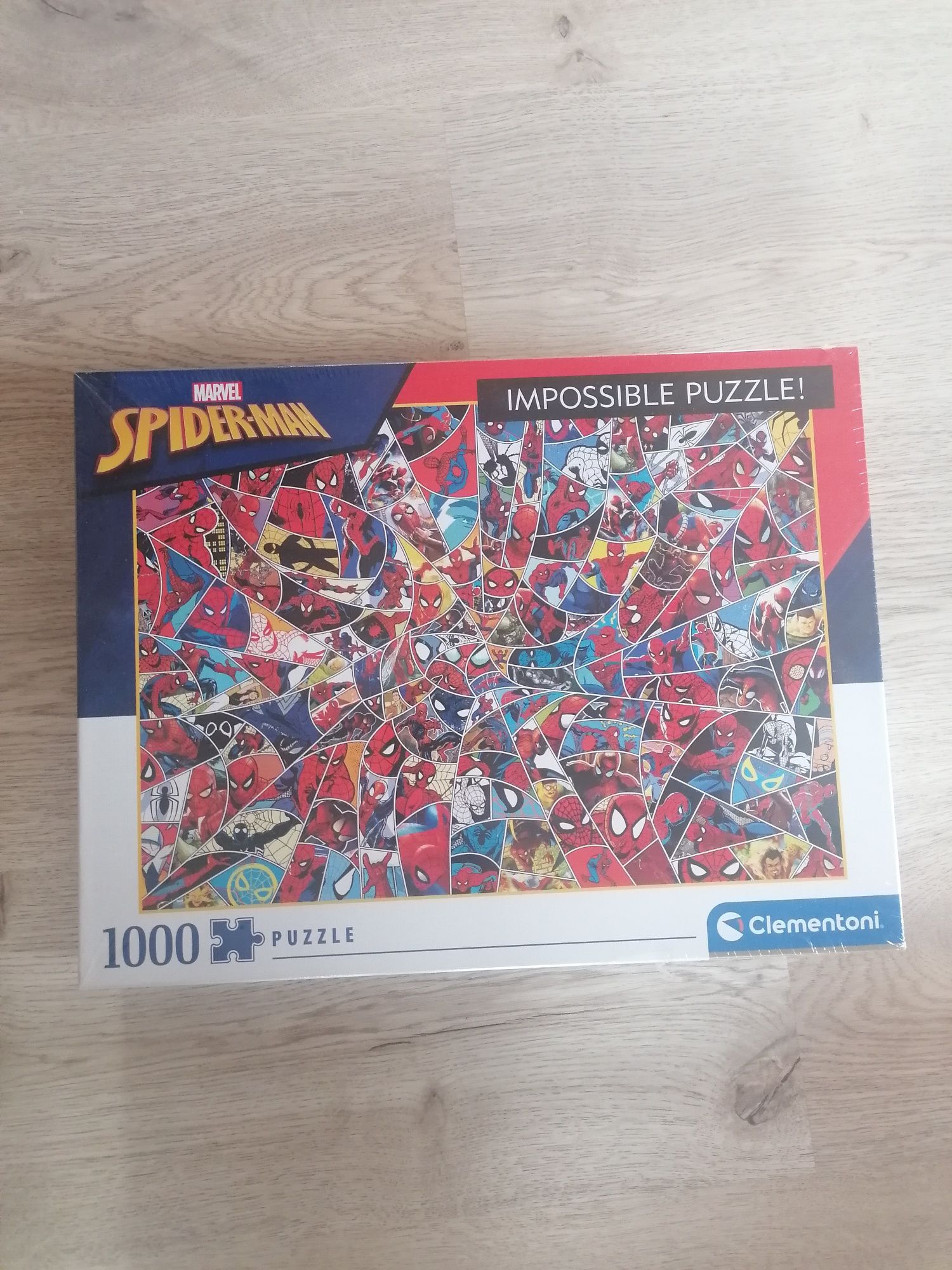 Nowe puzzle clementoni spiderman 1000 elementów