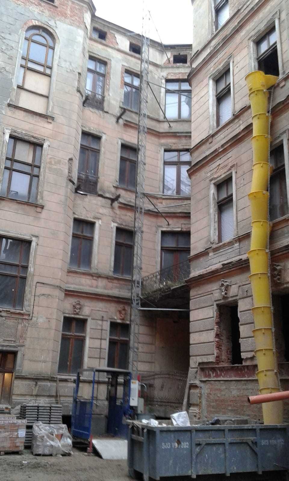 Dźwig budowlany GPV50 / Winda budowlana / Podnośnik pionowy