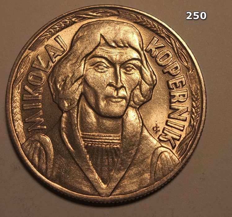 10 zł Mikołaj Kopernik z 1969 roku menniczy blask nr.250