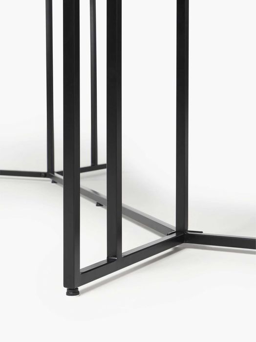 Owalny stół do jadalni z drewna mangowego Westwing Luca 240x100cm