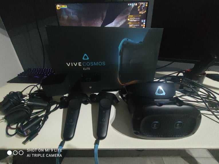 HTC VIVE Cosmos Elite cały zestaw full kit