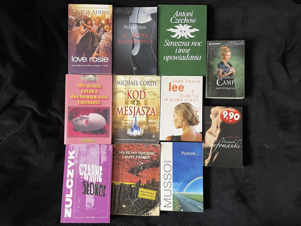 Różne książki literatura piekna polska i obca