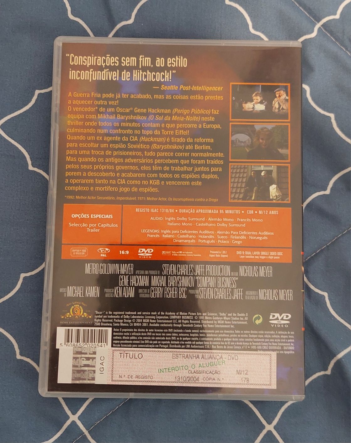 Estranha Aliança (DVD) Gene Hackman