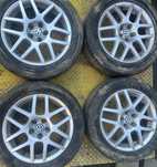 Komplet Felg Aluminiowych 5x100 6.5x16 ET42 VW Golf IV Bora BBS