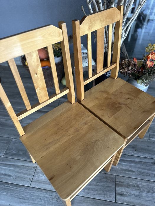 6 krzeseł sosonowo-brzozowych