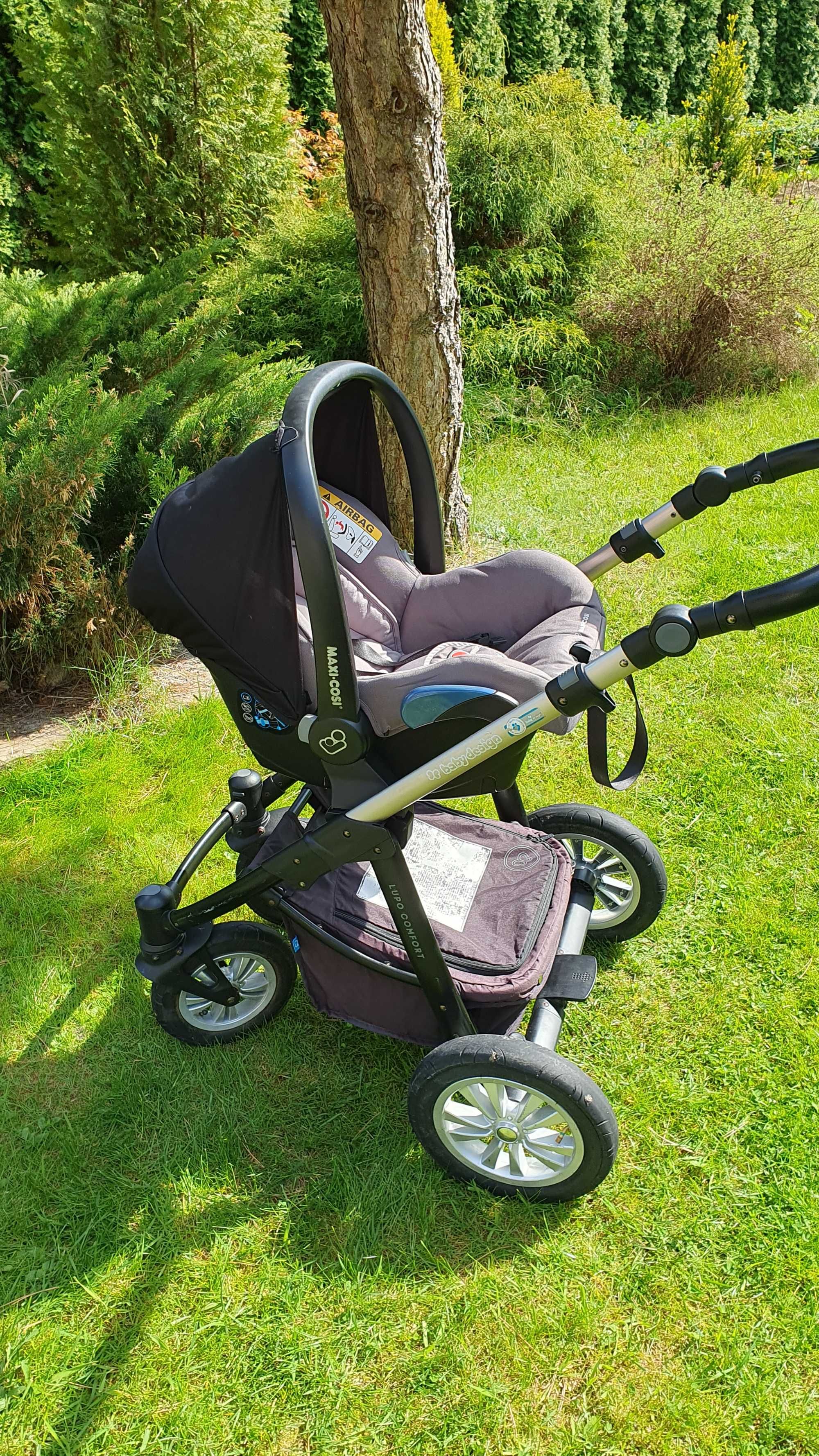 Wózek 3w1 Baby Design Lupo Comfort + fotelik Maci Cosi Citi