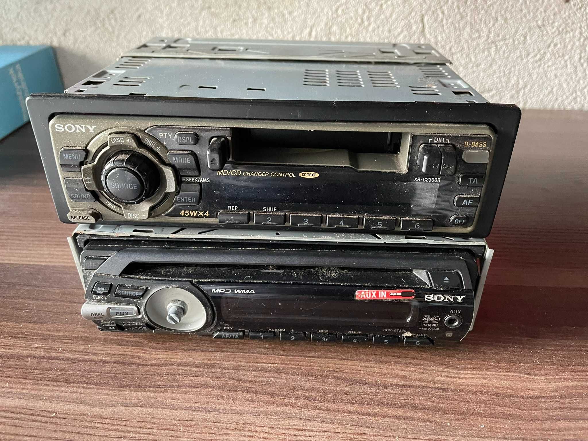 Radia samochodowe Sony CDX-GT230 i XR-C2300R