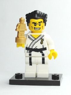 LEGO minifigurka - Mistrz Karate (Karate Master), Series 2