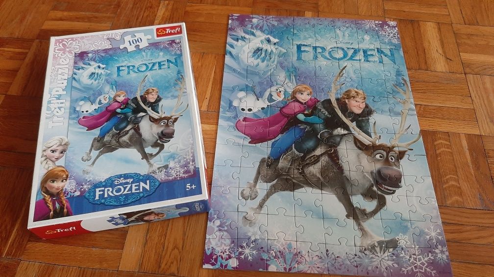 Puzzle Kraina Lodu Frozen