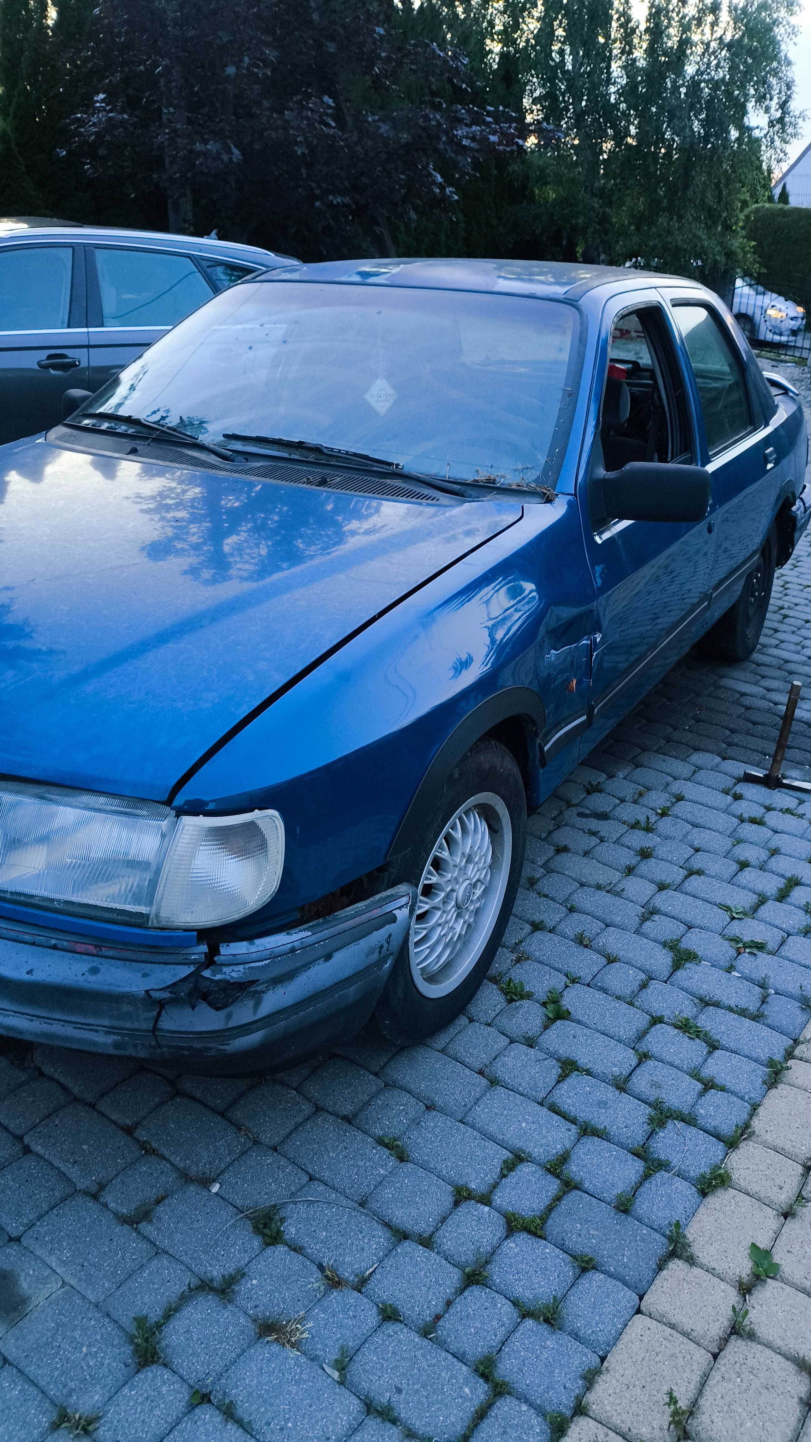 Ford Sierra MK2 1.6i CLX części drzwi lampy środek silnik alu felgi