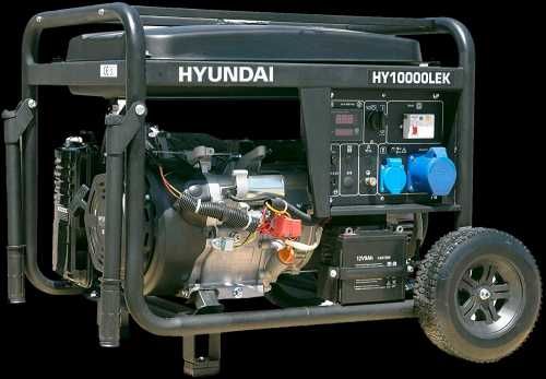 Генератор бензиновый Hyundai HY10000LEK