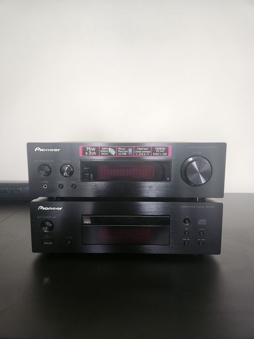 Pioner XC-PO1-K zestaw (wzmacniacz odtwarzacz pilot)