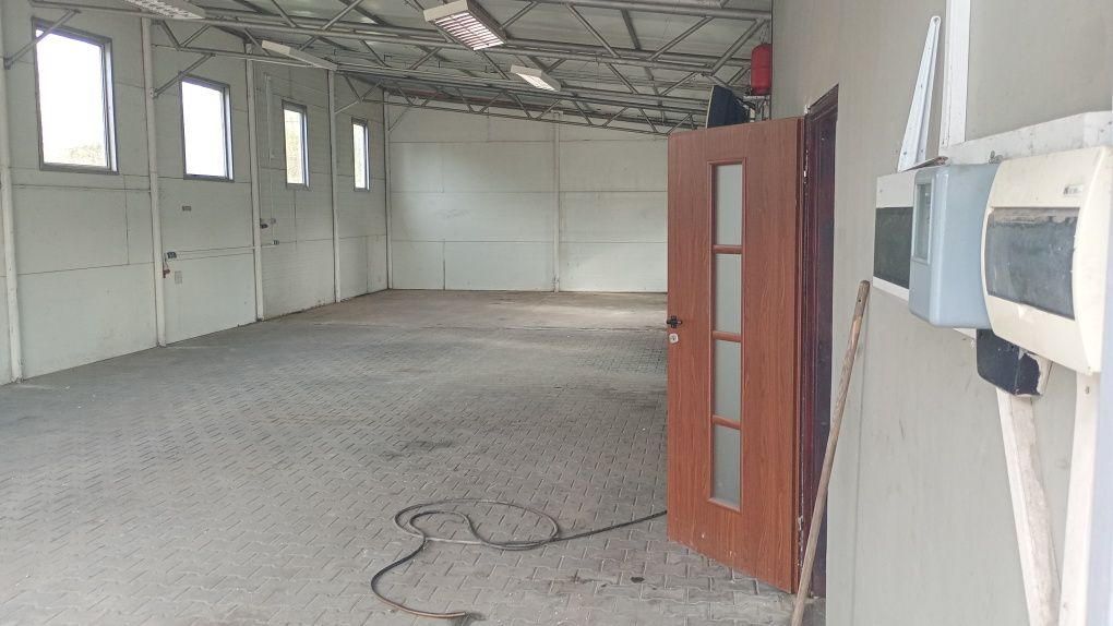 Wynajmę dwie hale produkcyjną magazynowa z biurem ogrzewana