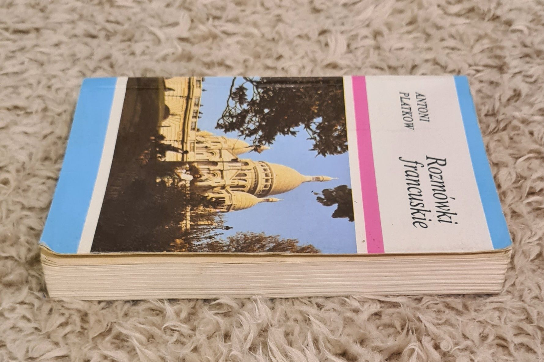 Rozmówki francuskie Antoni Platkow język francuski książeczka słownik