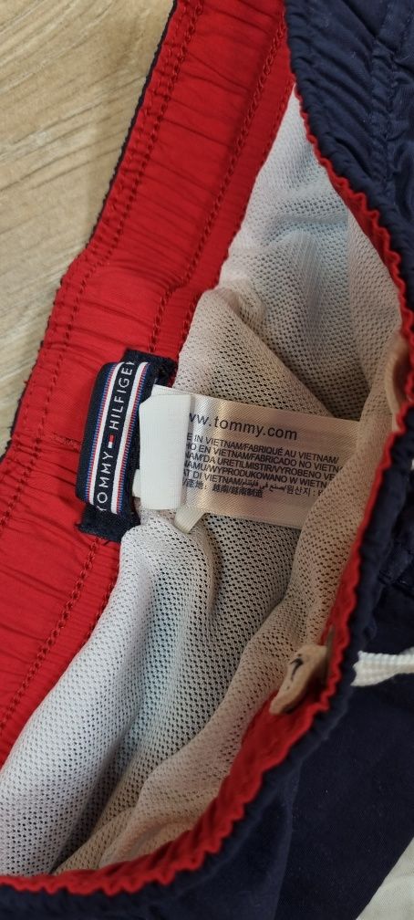 Spodenki dziecięce Tommy Hilfiger, szorty, kąpielówki, TH,logo,premium