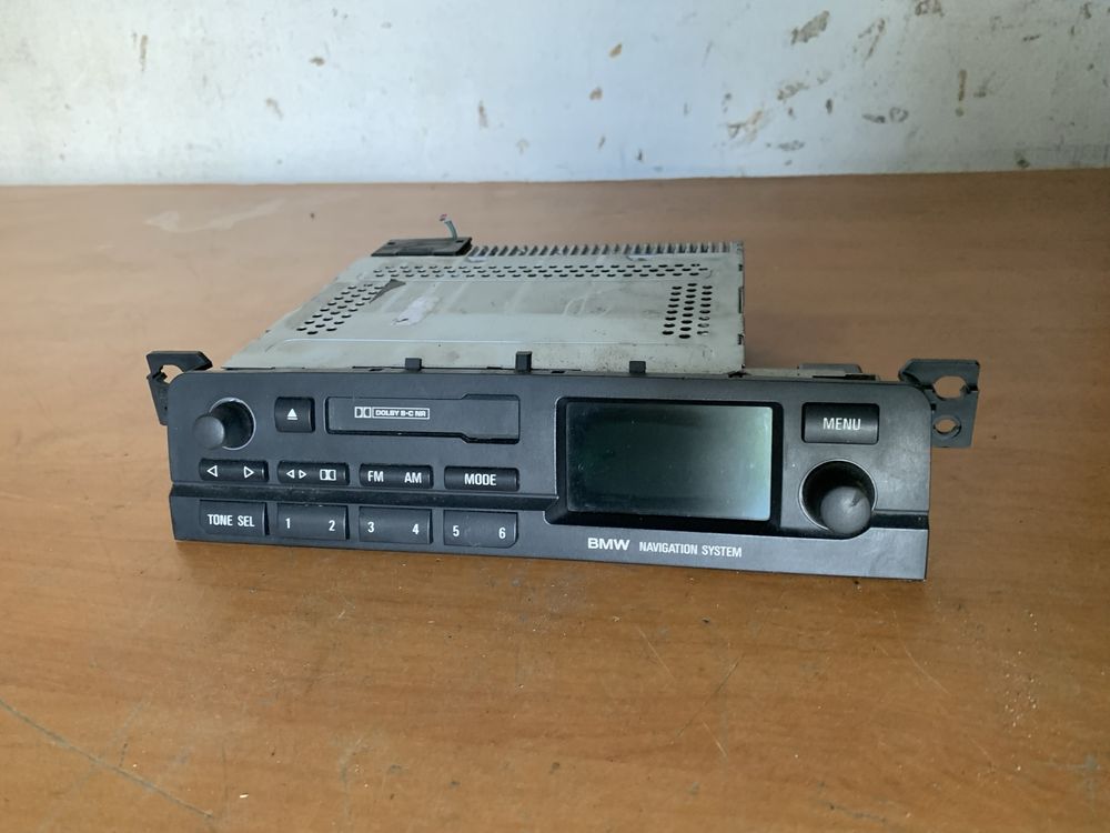 Radio bmw e46 mała navi strzałkowa sprawne