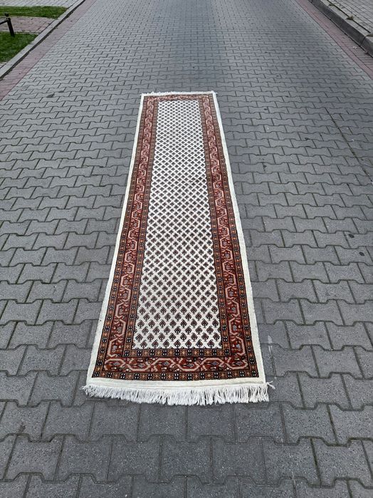 Dywan perski Mir 340x85 Chodnik ręcznie tkany Vintage