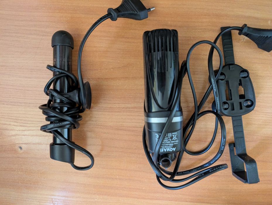 Zestaw do akwarium Aquael filtr + grzałka