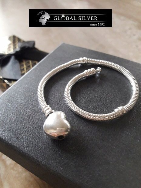Bransoleta 19cm do Pandora + CHARMS GRATIS B54