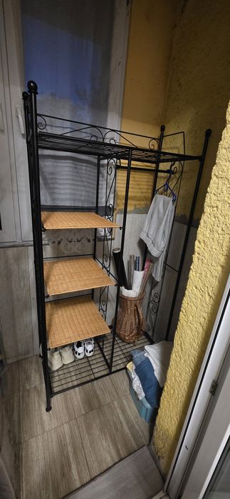 Świetny  bardzo solidna szafa-regał składany