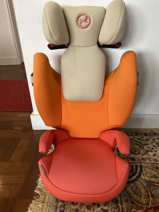 Cybex solution M grupo 2-3 15kg-36kg laranja