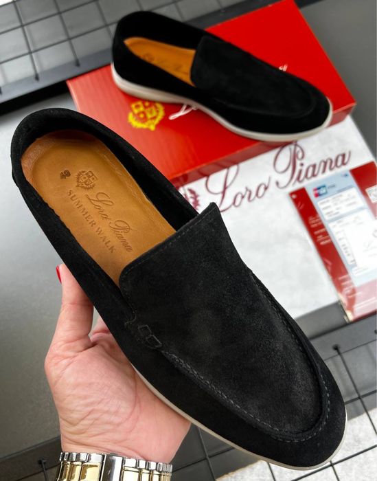 Лофери Loro Piana чоловічі замшеві лофери лоро піана чоловічі замшеві