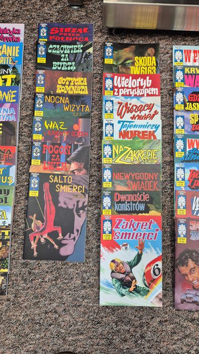 nowy komiks kapitan żbik ongrys 52 sztuki + 15 sztuk okładki B