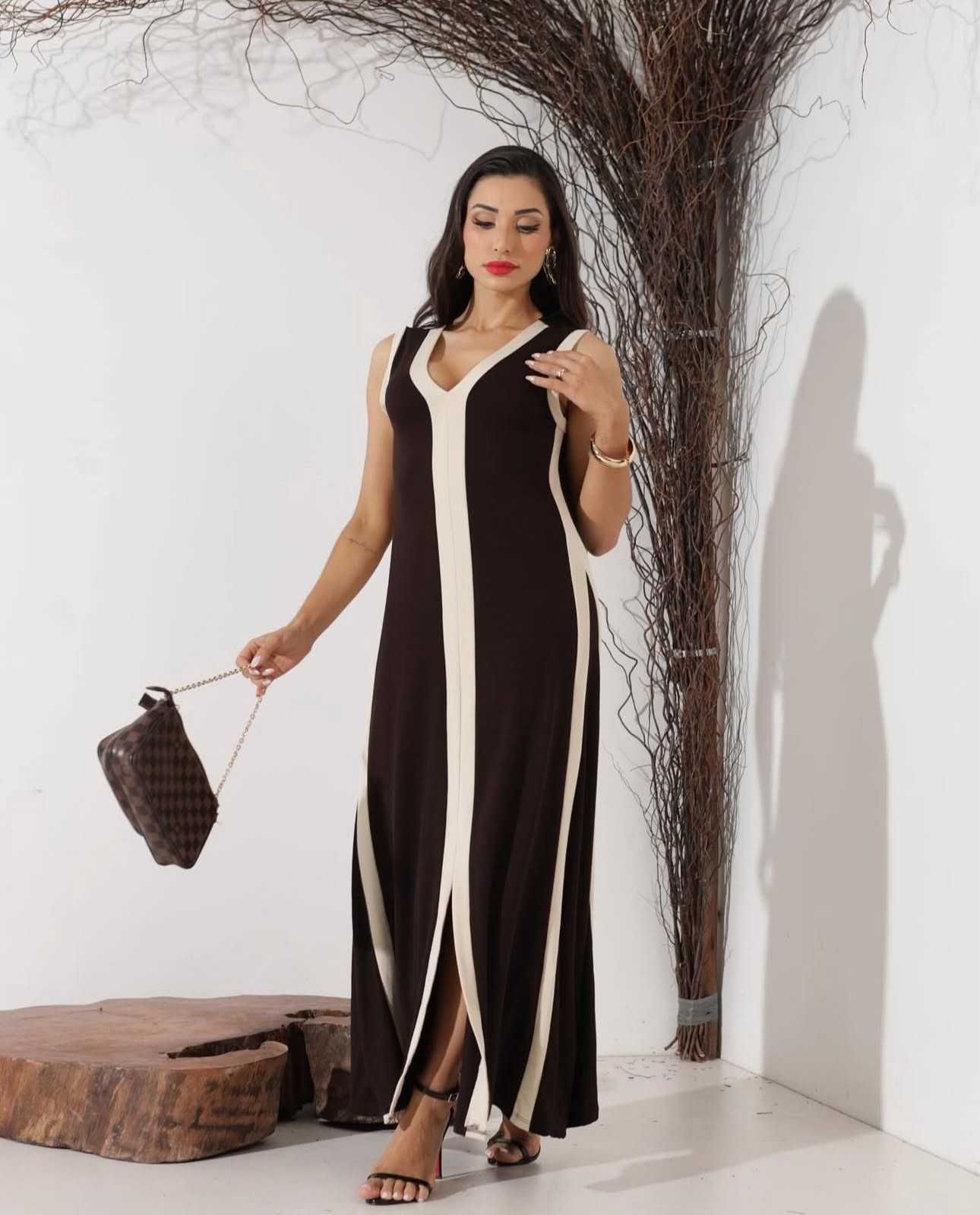 Sukienka maxi,lampas