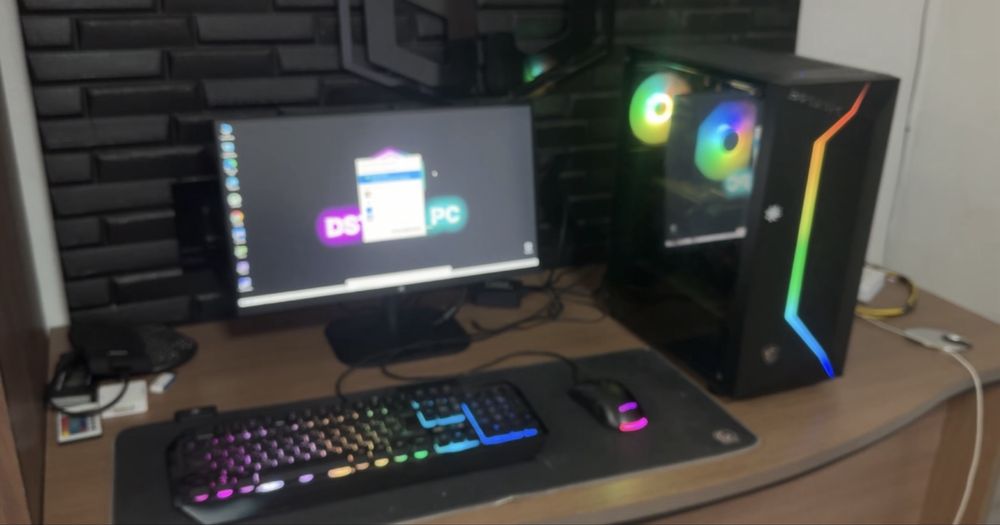 Игровой компьютер R5 5500 16ГБ ОЗУ SSDm2 1ТБ RTX3060/12ГБ