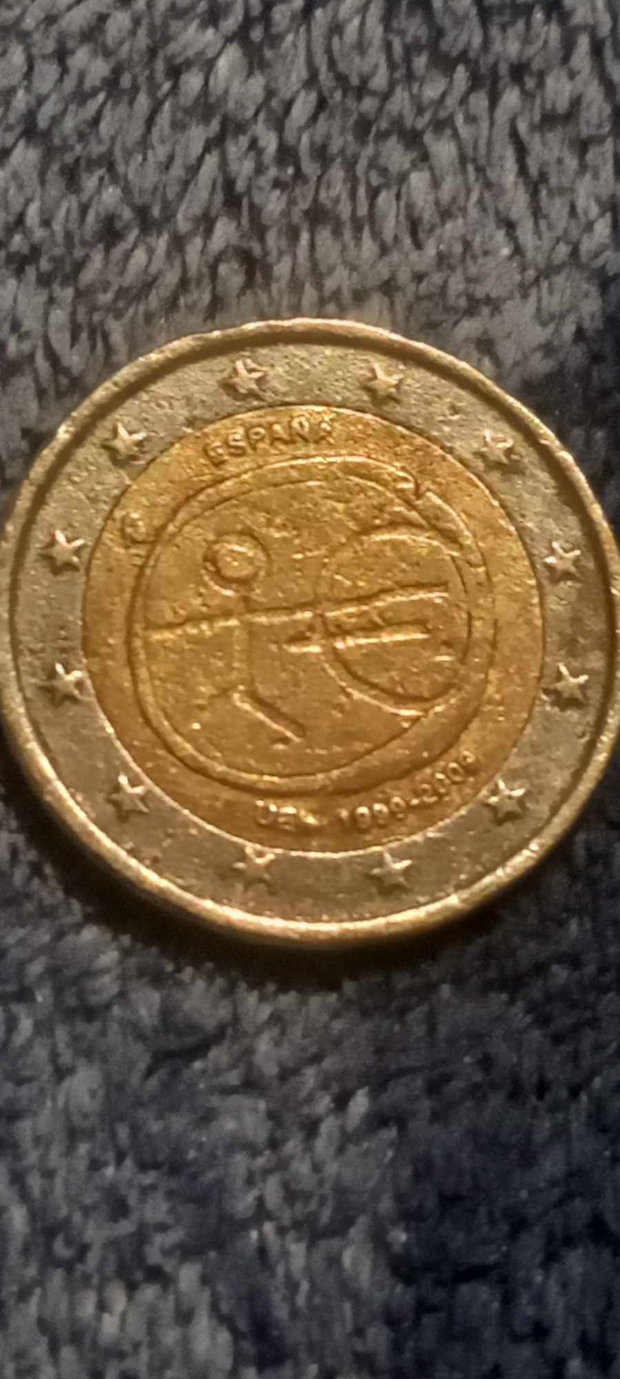 Moeda 2 euros. Rara