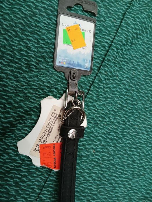 Obroża dla psa das lederband 35 cm S