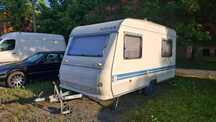 Adria Unica 390DS  Adria UNICA 390DS, 2003 r., mover, solar+aumulator, przedsionek