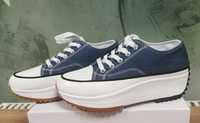 Buty trampki jeansowe