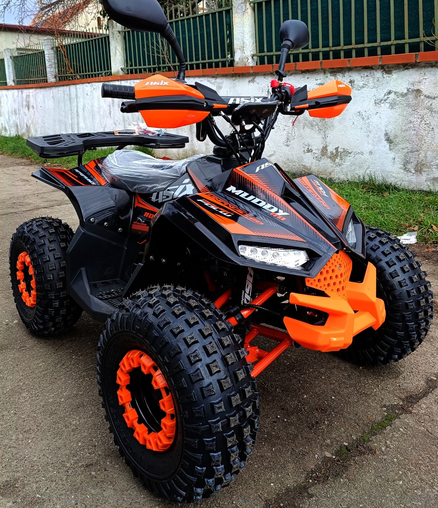 Firmowy QUAD ASIX MUDDY 110 cm Bezpieczny Dla DZIECI Nowy RATY DOWÓZ