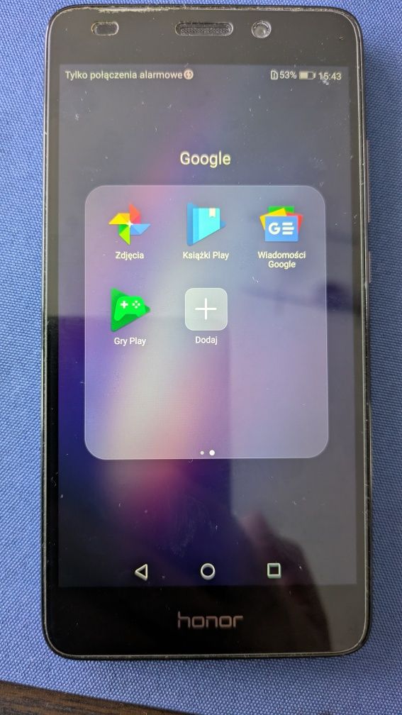 Smartfon Honor 7lite sprawny