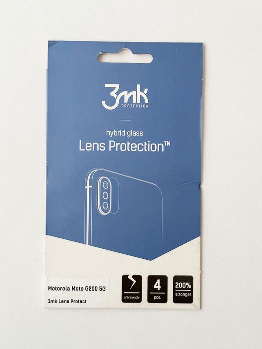 Szkło hartowane 3MK - osłona obiektywów - Motorola Moto G200 5G