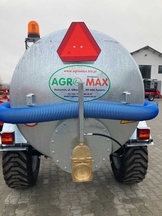 Beczkowóz 5000 litrów, Agro Max. Wóz asenizacyjny