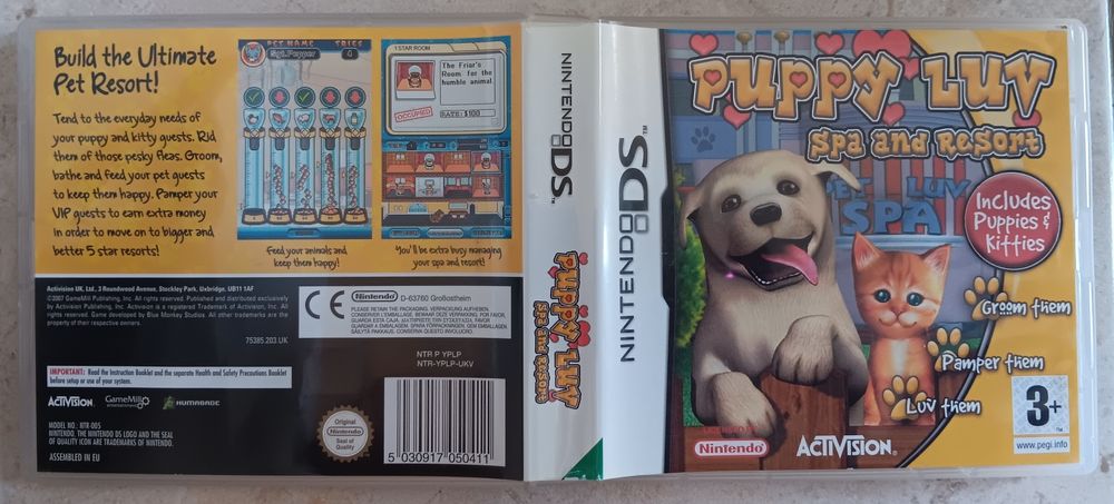 Puppy Luv Spa and Resort Nintendo DS