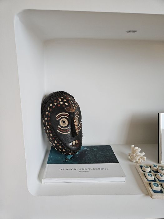 Máscara angolana artesanal certificada