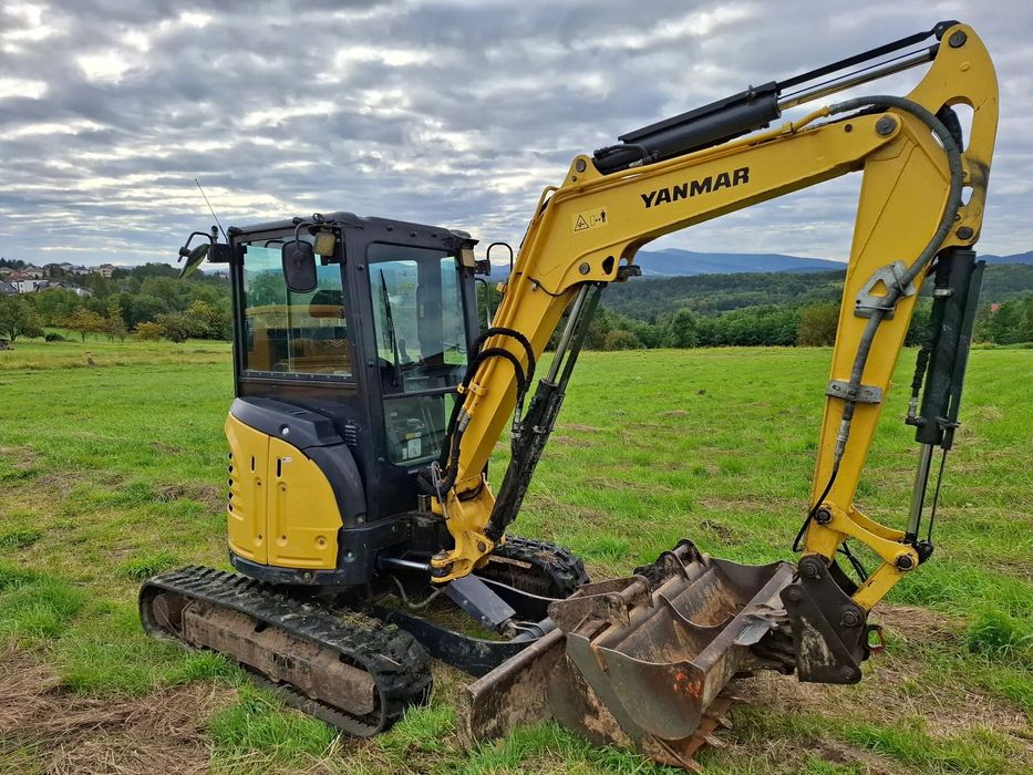 Yanmar Vio38-6  Cesja Leasingu! Drugi właściciel! Salon Polska! Skarpówka hydrauliczna