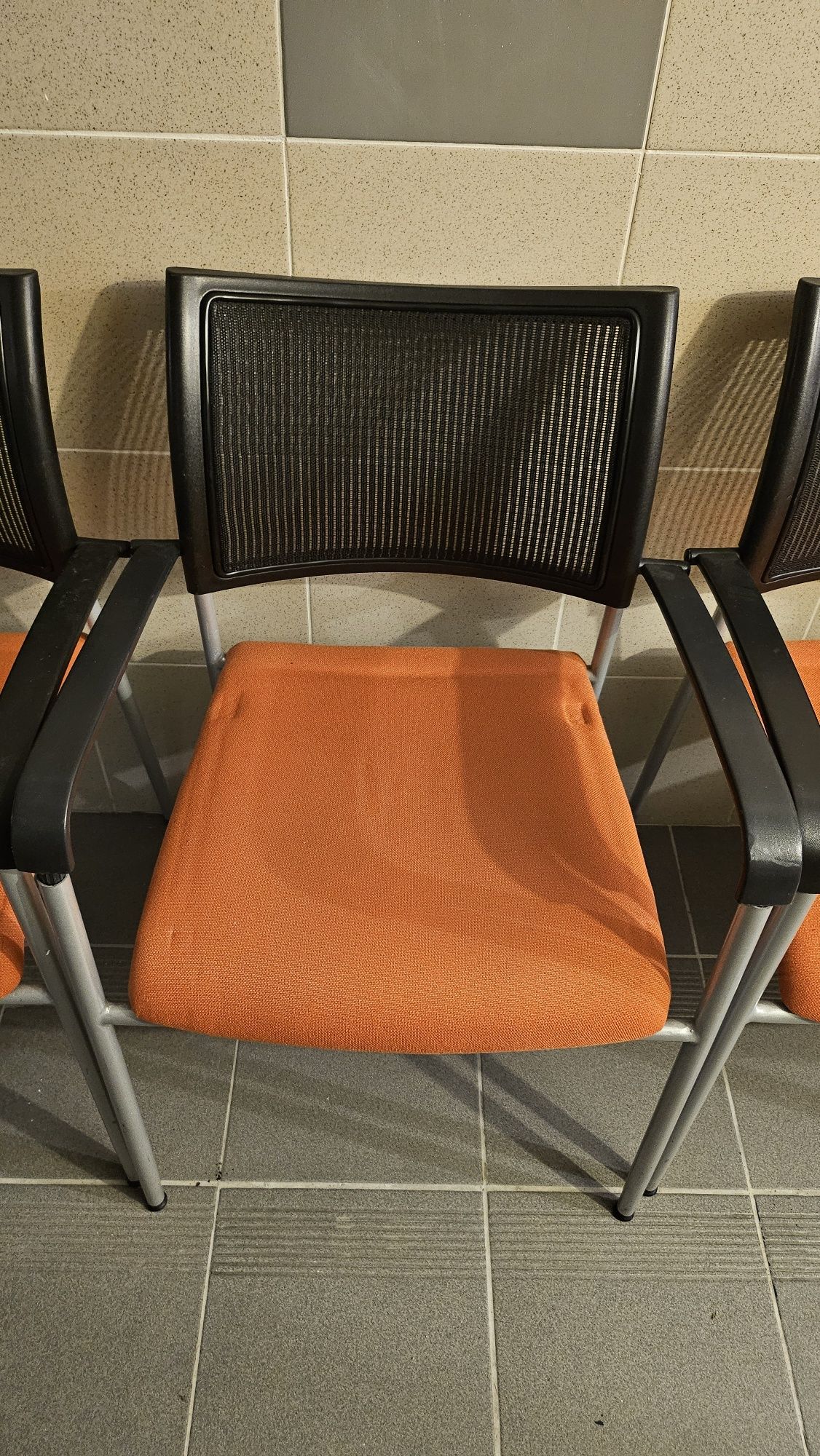 Zestaw 4 krzeseł konferencyjnych | biurowe