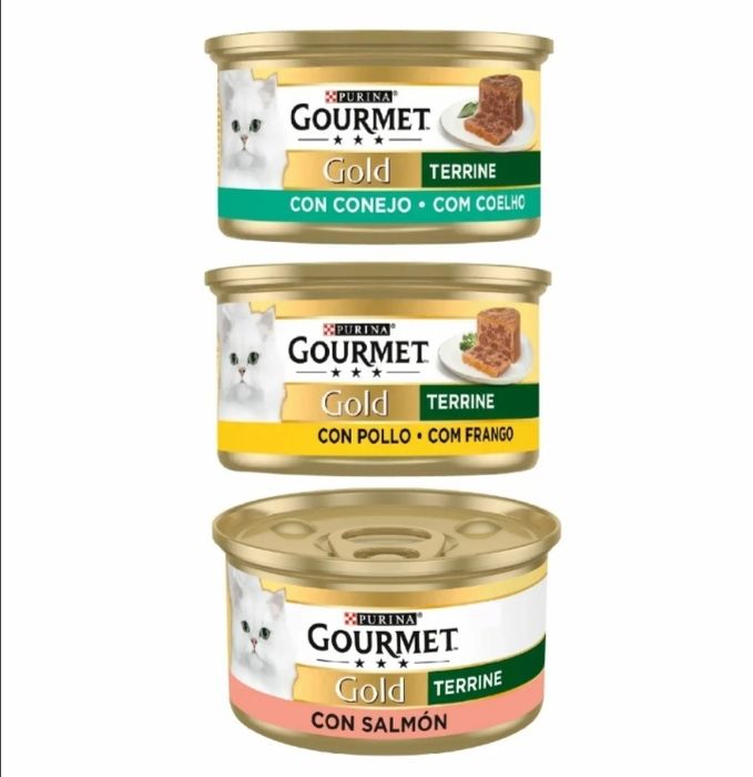 Lote de Patês Gourmet Gold - Vários Sabores