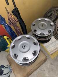 Vendo ou troco 4 jantes 14/4x100 opel corsa c