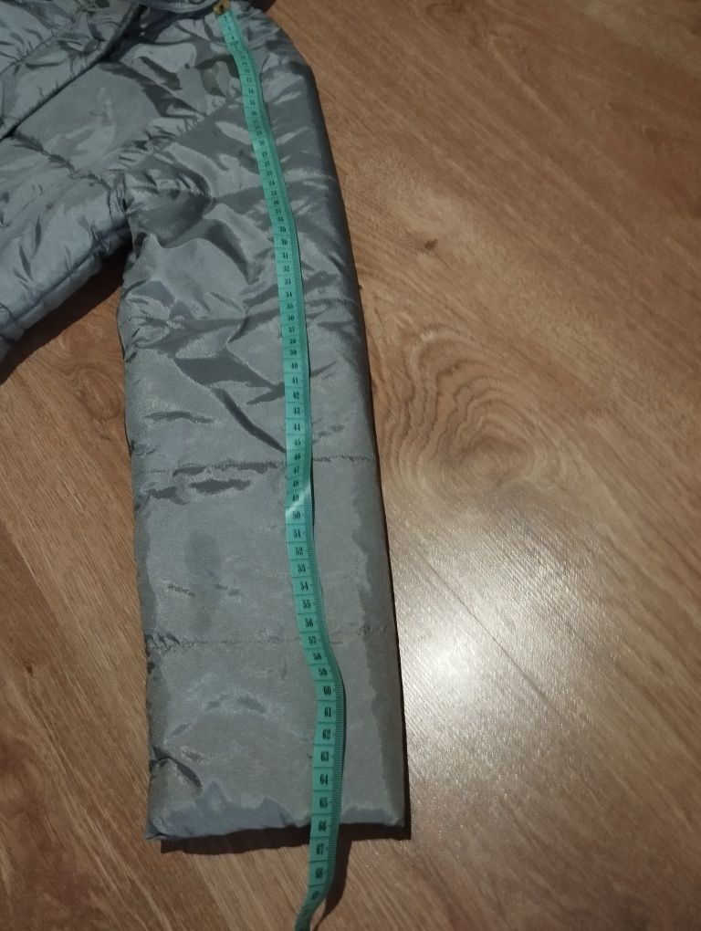 Kurtka jesiennna zimowa dla dziewczynki 140 cm