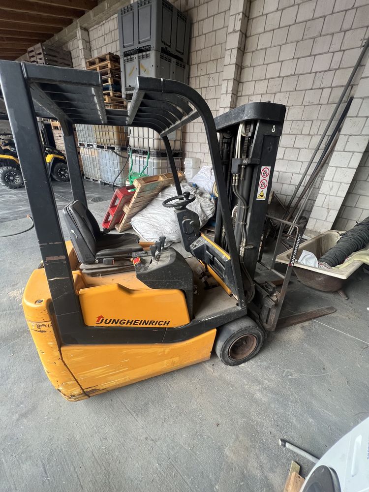 Wózek widłowy Jungheinrich – elektryczny (Linde,Toyota,Still,Hyster)