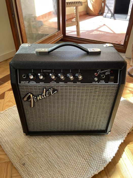 Guitarra electrica Fender Squire Azul